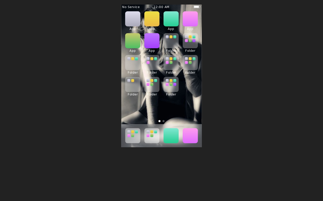 純css3仿手機(jī)iPhone界面樣式代碼