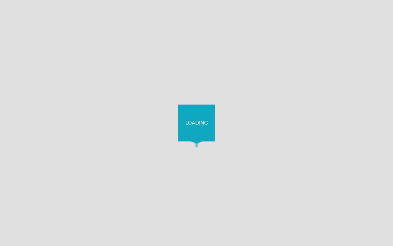 css3水滴loading動畫特效