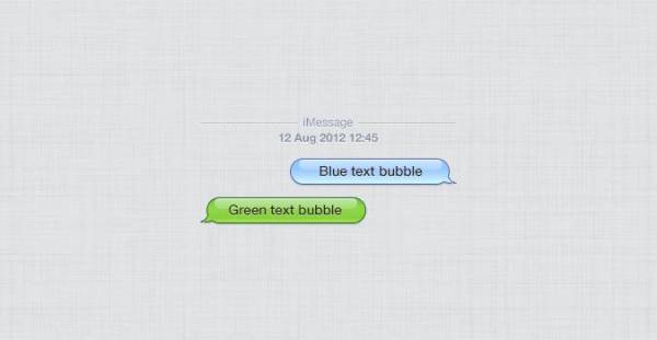 iphone手机气泡信息样式_iphone发送短信息气泡样式