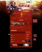 红色的钢铁侠游戏页面模板素材PSD