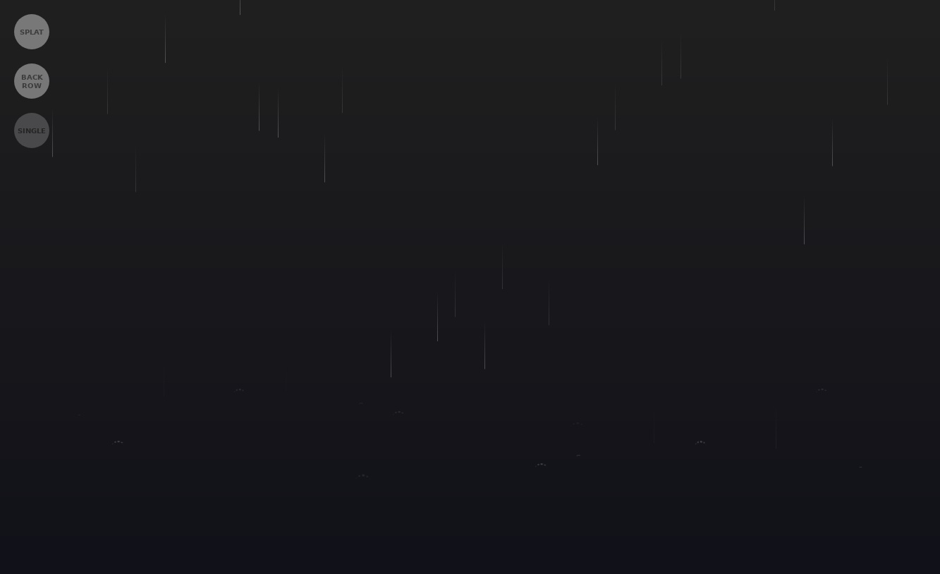 jQuery css3滑落下雨動畫特效